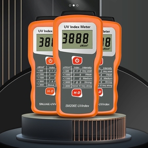Electronic Digital UV Index Meter Ultraviolet Intensity Tester Sunlight <b>Sunscreen</b> Solar Film Blocking Performance - Product Image 3