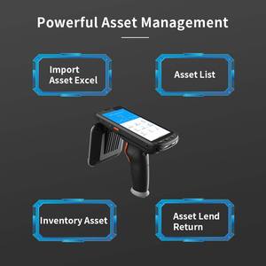 자산 관리 소프트웨어 <span class=keywords><strong>RFID</strong></span> <span class=keywords><strong>UHF</strong></span> 안드로이드 시스템 PDA 리더와 860mhz 960mhz <span class=keywords><strong>UHF</strong></span> <span class=keywords><strong>RFID</strong></span> 핸드헬드 리더 자산 관리 - Product Image 4