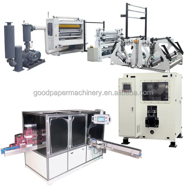 Box facial tissue paper making machine tissue paper converting machine and price