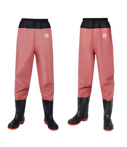 Pour hommes Style pêche <span class=keywords><strong>Waders</strong></span> respirant Nylon hanche Wader pantalon avec semelle en PVC Durable bottes imperméable poitrine Wader - Product Image 1