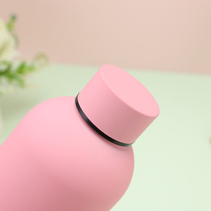 Botella de Agua Aislada al Vacío de Acero Inoxidable Rosa 304, Taza de Viaje Deportiva para Exteriores con Diseño de Boca Ancha - Product Image 3