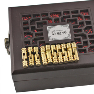 Bisagra Cilíndrica de Latón Macizo Personalizada al por Mayor, Bisagra Pequeña para Caja de Madera de 5x30 mm - Product Image 5