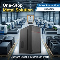 Mid Tower Office Computer Case Wholesale Micro ATX Office PC Case OEM Computer Cases & Towers Desktop Chassis for PC Parts