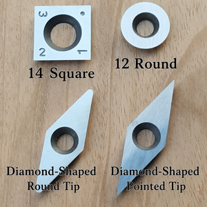 Plaquettes de tournage en carbure de tungstène, forme diamant, pointe ronde, indexables, pour outil de tournage, remplaçables - Product Image 1