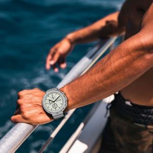 Reloj CILOA de alta gama con esfera grande para hombre, redondo, multifuncional, resistente al agua, moderno, de alta calidad, ligero, de lujo, de cuarzo, para regalo. - Product Image 6