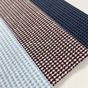 Tela tejida teñida de hilo de algodón 100% de alta calidad Dobby/tela <span class=keywords><strong>Jaquard</strong></span> para ropa - Product Image 2