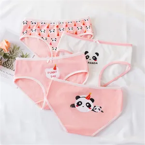 Cartoon Cute Panda Seamless Thongs for Women  