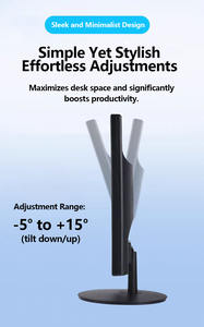 Monitores de Pantalla LED para Juegos de <span class=keywords><strong>PC</strong></span> de 19, 20 y 22 Pulgadas, 75hz, 1080P, LCD, para Computadora de Escritorio - Product Image 4