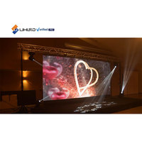 Layar LED Iklan Luar Ruangan UHLED P2.6 P3.91 3.91Mm Panel Video Wall Dalam Ruangan Ledwall Sewa Panggung Layar LED untuk Konser