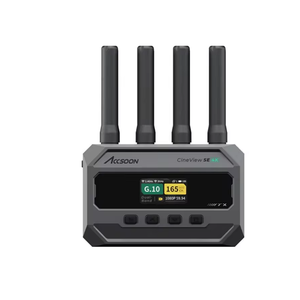 Nuevo Transmisor y Receptor Inalámbrico de Video de Doble Banda Accsoon CineView SE <span class=keywords><strong>4K</strong></span> RTMS4.0 <span class=keywords><strong>HDMI</strong></span> 3G SDI 2026 - Product Image 1
