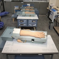 Mannequins de formation en soins infirmiers, modèle de bras de ponction radiale rotatif avancé, simulateur de formation laparoscopique
