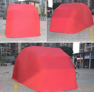<span class=keywords><strong>Garage</strong></span> portable pour une seule <span class=keywords><strong>voiture</strong></span>, super robuste, pliable, moderne, luxueux, avec toit en arche, imperméable, revêtement vinyle, structure métallique verrouillable - Product Image 2