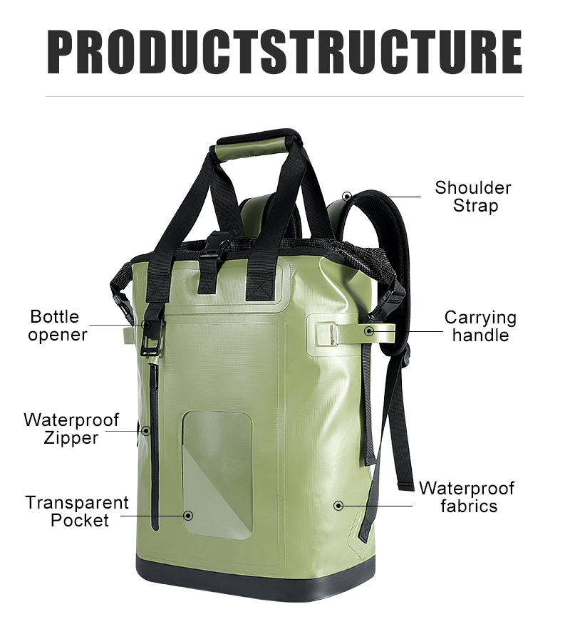 Wholesale Multi Use  Waterproof Backpack Dry Bags Camping Large Capacity Tote Bag for Outdoor Sports