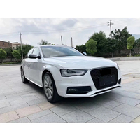 Couvre-phare antibrouillard de style sport en nid d'abeille pour Audi A4 S4 B8.5 Sline 2013 2014 2015 2016