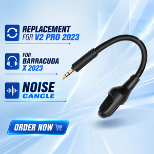 Ersatzmikrofon für Blackshark V2 Pro Barracuda X 2023 BT Version Gaming-Headset, winddicht, geräuschunterdrückend - Product Image 1