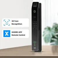 Harga Pabrik dengan Pengenalan Wajah dan Akses Sidik Jari, Kunci Pintar Biometrik Canggih untuk Pintu Keamanan Rumah, Apartemen, dan Gerbang