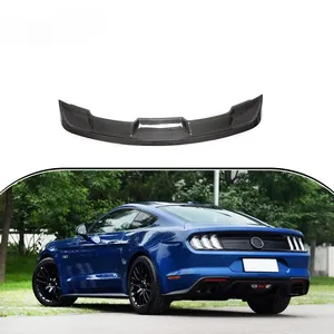 Sợi Carbon Gt500 thân cây phía sau CÁNH LƯỚT gió cho Ford Mustang Gt500 Shelby GT350 Coupe 2015 - 2020