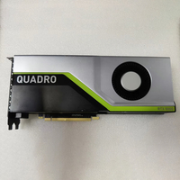 Carte graphique professionnelle QUADRO RTX 5000 16 Go GDDR6 d'occasion pour ordinateur portable MXM avec ventilateur, GPU d'origine