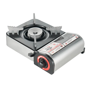 Réchauds de camping en plein air cuisson brûleur simple au propane <span class=keywords><strong>butane</strong></span> coupe-vent Portable Camping randonnée brûleur en métal cuisinière à gaz <span class=keywords><strong>butane</strong></span> - Product Image 3