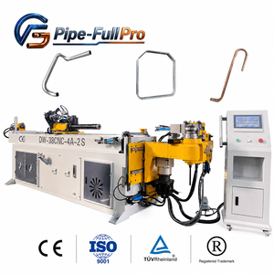 Machine de cintrage de tuyaux CNC automatique en acier inoxydable et aluminium avec moteur, fabriquée en Chine, 50CNC, cintrage gauche-droite pour guidon - Product Image 1