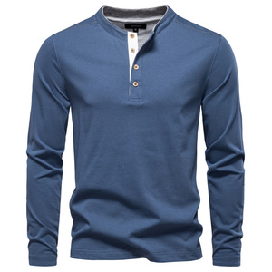 Camiseta <span class=keywords><strong>de</strong></span> Manga Larga <span class=keywords><strong>para</strong></span> Hombre JAC22 M24705, Otoño, con Contraste <span class=keywords><strong>de</strong></span> Color, Estilo Casual <span class=keywords><strong>de</strong></span> Negocios - Product Image 5