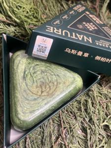 Venta Directa de Fábrica: Jabón Champú de Hierba Usman Siete Verdes, Fórmula Concentrada para Fijación del Cabello y Control de Grasa - Product Image 2