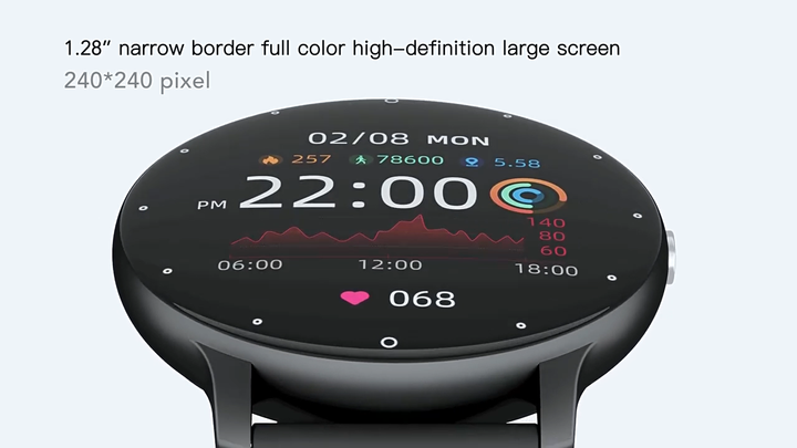 ZL02C Pro Smart Watch Heart Rate Sleep Monitor