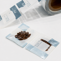 Sachets d'emballage pour herbes médicinales chinoises, scellés sur trois côtés avec fenêtre et encoche de déchirement, pour échantillons de thé et morceaux d'herbes