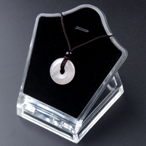 Círculo Donut curación cristales collar Natural Chakra piedra preciosa amuleto moneda de la suerte encanto protección Reiki colgante collar - Product Image 5