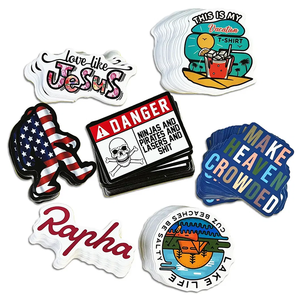 Autocollants découpés à la forme, motifs créatifs de dessins animés, décorations mignonnes, motifs personnalisés entièrement découpés, faits à la main, personnalisables pour les albums. - Product Image 1