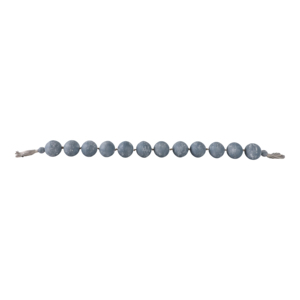 Filo di perle rotonde, perle Ecomix intagliate, nappe in pelle per decorazioni per la casa, bagno, mensole, ornamenti per tavolini da caffè - Product Image 3
