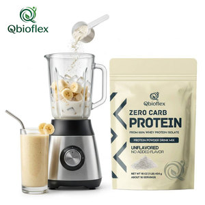 Qbioflex Proteína de Suero Personalizada de Alta Potencia para el Desarrollo Muscular, para Adultos, Entrenamiento en Gimnasio, Recuperación, Rendimiento, Halal - Product Image 1