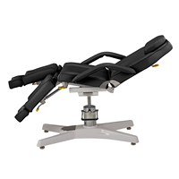 Meubles de Salon commercial Katia-B40 tatouage hydraulique rotatif à 360 degrés/lit de beauté 3 sections salon facial chambre salle de sport