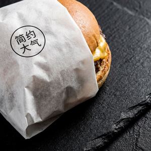 Papier d'emballage alimentaire personnalisé, imperméable et résistant à la graisse, enduit de PE, pour les restaurants, les plats à emporter, les collations, les hamburgers, le pain - Product Image 5