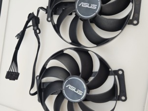 Ventiladores de Refrigeración para Tarjetas Gráficas de 95 mm T129215SU 12V 0.5A 6Pin RTX3070 <span class=keywords><strong>3060</strong></span> para <span class=keywords><strong>ASUS</strong></span> GeForce RTX <span class=keywords><strong>3060</strong></span> 3070 <span class=keywords><strong>DUAL</strong></span> OC - Product Image 4