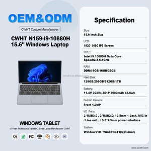 Oem Core I9 10880H Giáo Dục Máy Tính Xách Tay 15.6-Inch Chỉnh Sửa Video Máy Trạm Với Tối đa 32Gb Ram Và 1Tb SSD Tốt Nhất Game Thủ Máy Tính - Product Image 3