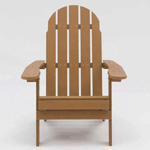 Chaise Adirondack en WPC <span class=keywords><strong>de</strong></span> luxe moderne pour l'extérieur, résistante aux intempéries, mobilier <span class=keywords><strong>de</strong></span> salon <span class=keywords><strong>de</strong></span> patio, pour hôtel, jardin, <span class=keywords><strong>prix</strong></span> abordable - Product Image 1
