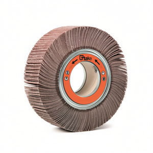 Disco Abrasivo de Tela Corundum Ttake de 250x30x100 mm con Orificio para Pulir Metal - Product Image 2