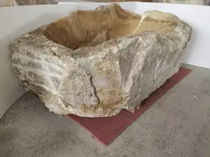 Đá cẩm thạch tự nhiên đá vòng sâu đá bồn tắm
