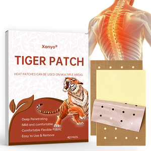 42 patchs Tiger Balm pour le mal de dos, patch chinois soulageant la douleur, ultra puissant pour les muscles, les articulations <span class=keywords><strong>du</strong></span> genou, de l'épaule <span class=keywords><strong>et</strong></span> <span class=keywords><strong>du</strong></span> cou - Product Image 1