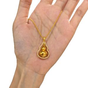 Este es un nuevo collar giratorio chapado en oro de estilo chino antiguo con cadena Chopin, popular en Xiaohongshu (Little Red). - Product Image 5