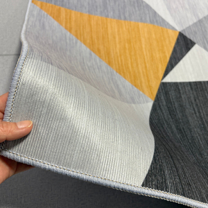 Hiện Đại Sang Trọng Polyesterimitation Siêu Mềm Phòng Khách Thảm Với Chống Trượt Mô Hình In Ấn Khu Vực Lớn Hộ Gia Đình Khách Sạn Thảm - Product Image 2