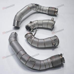 RONGDI M5 F90 4.4T 2018-2023 Stainless Steel Performance Race Exhaust Downpipe Approved Exhaust Pipe - Product Image 3