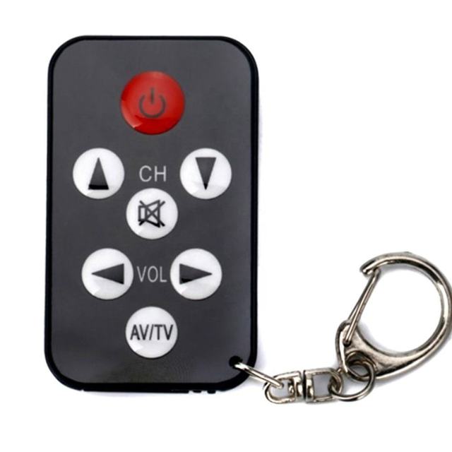 Keychain Universal TV Remote Control Ultra-thin Infrared Remote Control for TV/AV Device