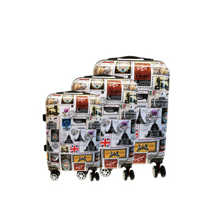 Ensemble de bagages PC de luxe moderne avec logo personnalisé, <span class=keywords><strong>3</strong></span> pièces, valise à roulettes légère et durable, coque rigide pour les voyages en avion - Product Image 4
