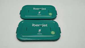 Caja de papel de aluminio para contenedor de aluminio de avión con tapa Bandeja de papel de aluminio de aviación - Product Image 5