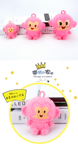 Jouet anti-Stress Tiktok Offre Spéciale jouet à presser TPR matériel clignotant puffer hip-<span class=keywords><strong>hop</strong></span> singe Anti-pression jouet - Product Image 2