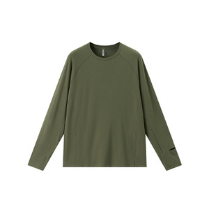 Nouveau T-shirt d'été 2026 en laine mérinos à manches longues, anti-odeur, antimicrobien, respirant, pour la randonnée et la course en extérieur (couche de base) - Product Image 1