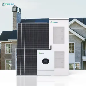 مولد شحن بالطاقة الشمسية 10 كيلو وات يعمل بالطاقة الشمسية بدون شبكة للاستخدام المنزلي