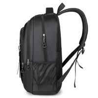 Mochila Unisex Estilo Coreano para Portátil, Impermeable, de Poliéster, para Viajeros, Diseño Elegante, Casual y Ejecutivo para Extranjeros